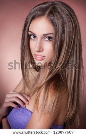 http://thumb7.shutterstock.com/display_pic_with_logo/913579/128897609/stock-photo-beautiful-brunette-woman-with-perfect-skin-and-professional-makeup-stylish-haircut-glossy-hair-128897609.jpg