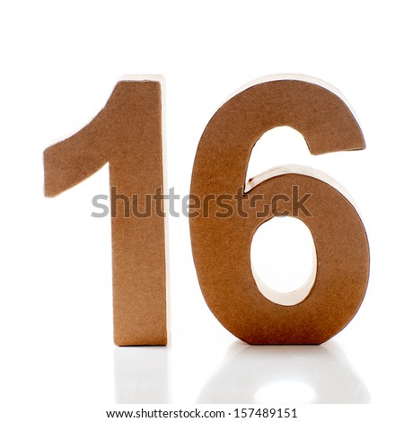 Number 16 Stock Photos, Images, &amp; Pictures | Shutterstock