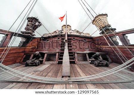 old ship deck stock photos, images, & pictures shutterstock