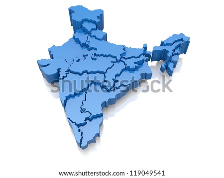 India Map Stock Photos, Images, & Pictures | Shutterstock