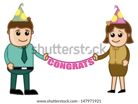 Stock Images similar to ID 122378320 - congratulations card with...