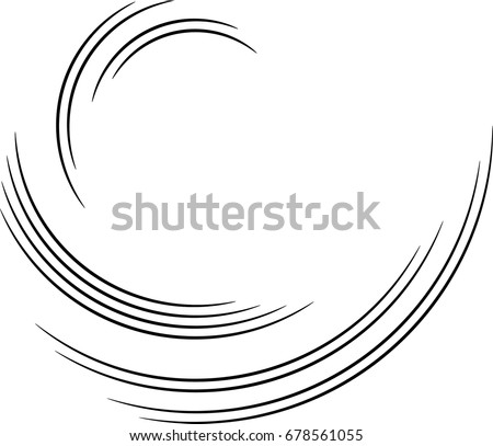 Lines in Circle Form . Spiral Vector Illustration .Technology round Logo . Design element . Abstract Geometric shape . Lines in Circle Form . Spiral Vector Illustration .Technology round Logo . Design element . Abstract Geometric shape .