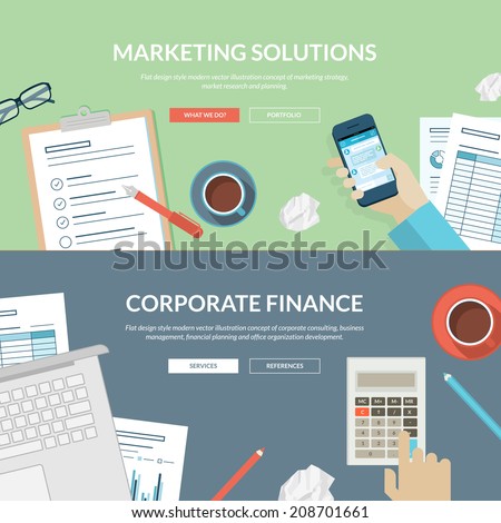 business finance and marketing