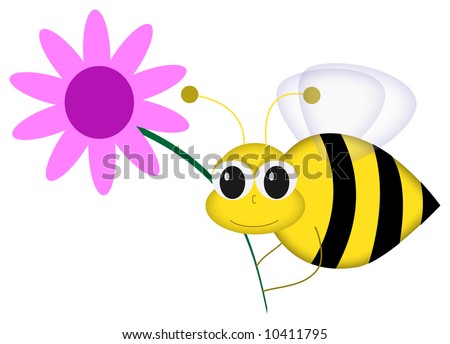 Bee Stock Vector 33153934 - Shutterstock