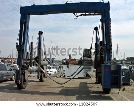 Boat-lift Stock Photos, Images, &amp; Pictures | Shutterstock