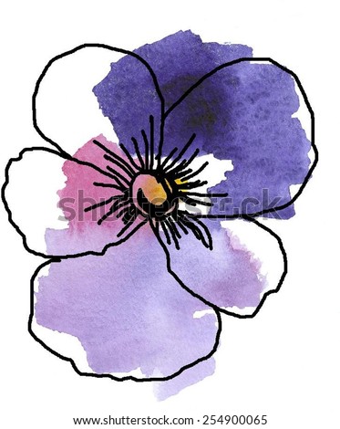 Violet Flower Stock Photos, Images, & Pictures | Shutterstock