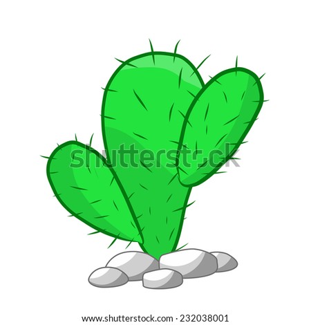 Cactus clip art Free Vector / 4Vector