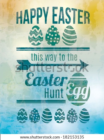 easter egg hunt flyer free download