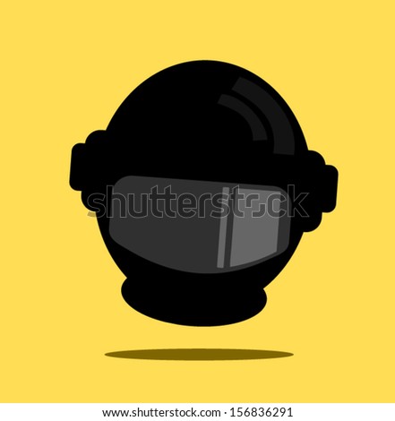 Space helmet Free Vector / 4Vector