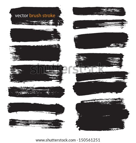 Paint Brush Strokes Header Images | Download Free Vector Graphics