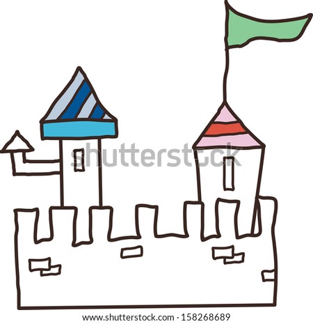 Fort clip art Free Vector / 4Vector