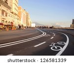 road for bicycles