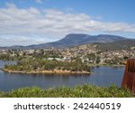 hobart  tasmania cityscape
