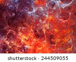 abstract red hot surface and...