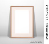 vector  template. picture frame ...