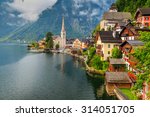 stunning alpine village with...