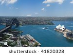 sydney harbour opera house and...