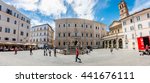 Small photo of ROME, ITALY - JUNE 21, 2016: Some visitors at Santa Maria in Trastevere square, which is a favorite gathering place for young locals and tourists, who usually rest on the steps of the fountain.