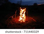 Small photo of Crackling fire