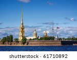 the peter and paul fortress  st....
