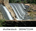 Streams Of Water At High Falls State Park Georgia Image Free Stock