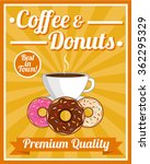 coffee   donuts poster
