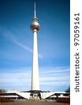 tv tower in berlin   germany