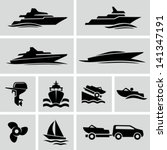boat icons