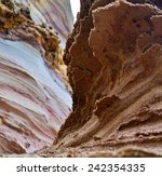 multi colored freakish canyon...