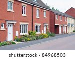 terraced houses on a typical...