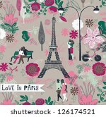 Royalty Free Stock Photos Images Love Paris Background Colorful Shutterstock
