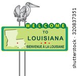 road stand welcome to louisiana ...