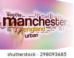 manchester word cloud concept...