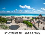 dolphin beach panorama  cancun  ...