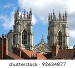 view of york minster over...