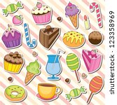 Cute Sweet Dessert Clip Art