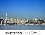 san francisco skyline from the...