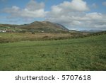irish mountain and countryside