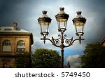 decorative lamps against a...