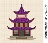 chinese building theme elements ...