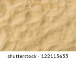 closeup of sand pattern of a...