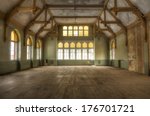 old abandoned hall for events