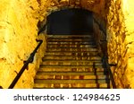 old stone tunnel. underground...