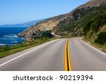 highway through california coast