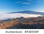 view of mauna loa from the...