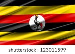  - stock-photo-uganda-waving-flag-123011599