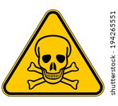 Skull Hazard Sign Free Stock Photo - Public Domain Pictures