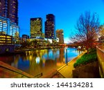 panoramic view of melbourne...