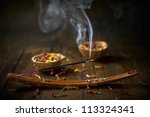 incense stick. aromatherapy