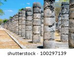 columns in the temple of a...